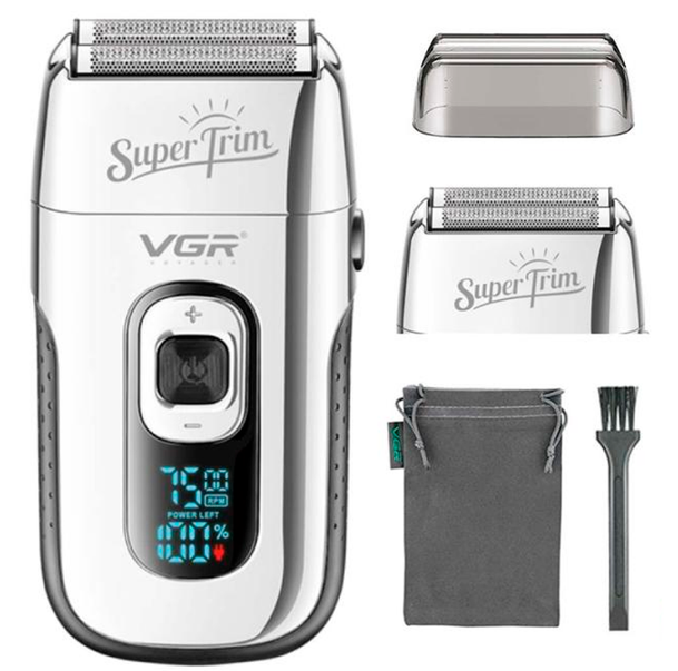 Электробритва VGR V-332 Серебристый Днепр - изображение 2