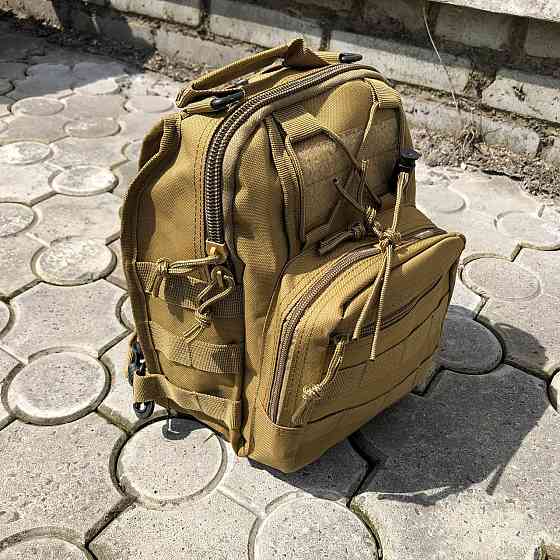 Сумка кобура наплечная, Нагрудная сумка бананка вместительная Мужская кроссбоди ZU-79 Львов