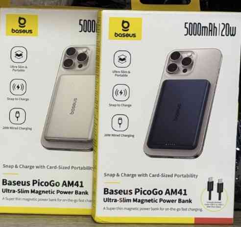Павербанк базеус Baseus PicoGo Power Bank 5000 мАч 20w Ультратонкий. Харків