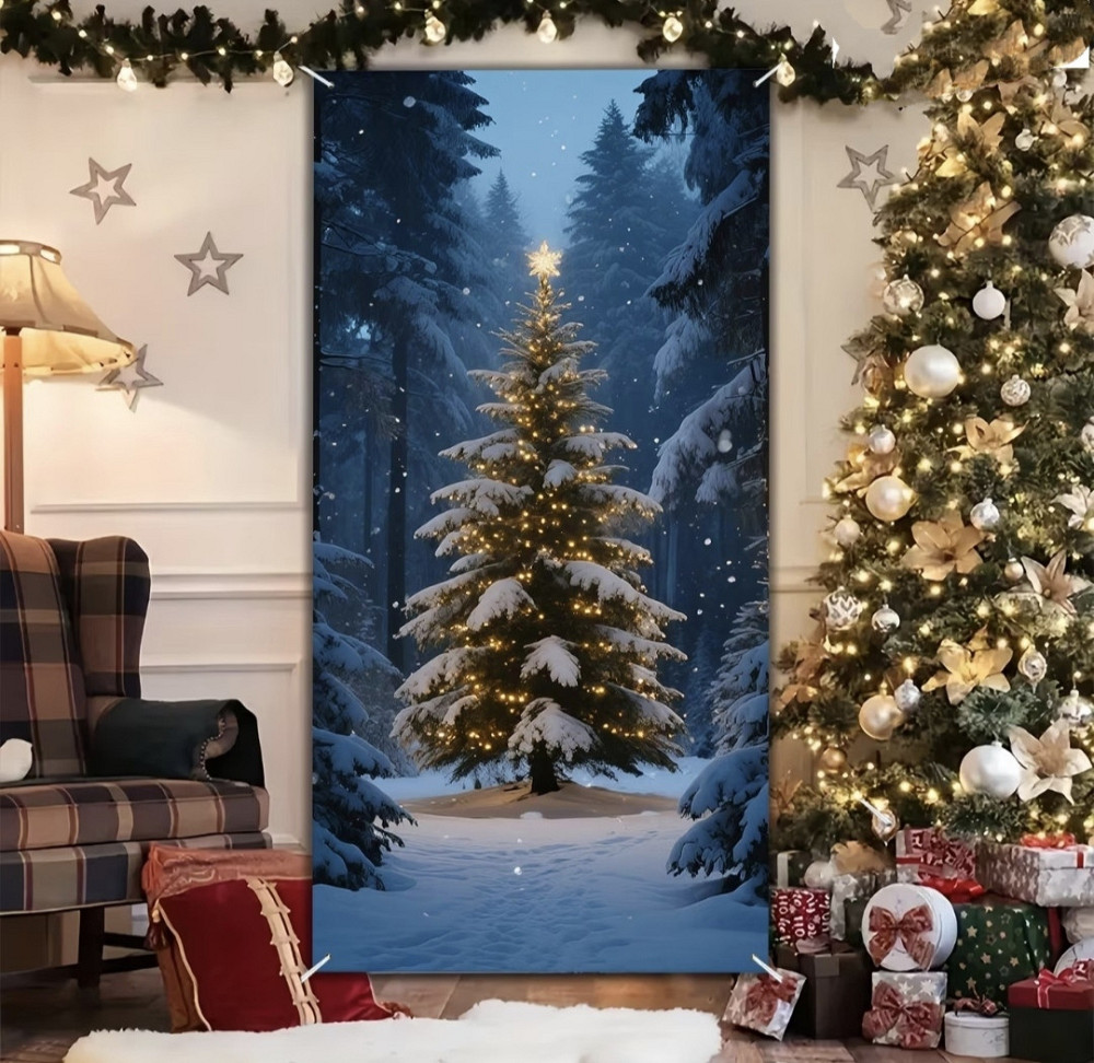 Банер на двері Різдвяний Смела - изображение 3