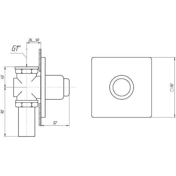 Кран-дозатор для унітаза TREMOLADA ТREMO-471А (000000752) Київ
