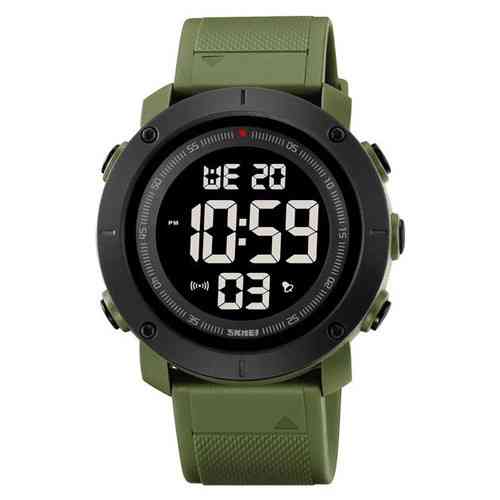 Часы наручные SKMEI 2122AGBK, ARMY GREEN-BLACK, 10319 Днепр