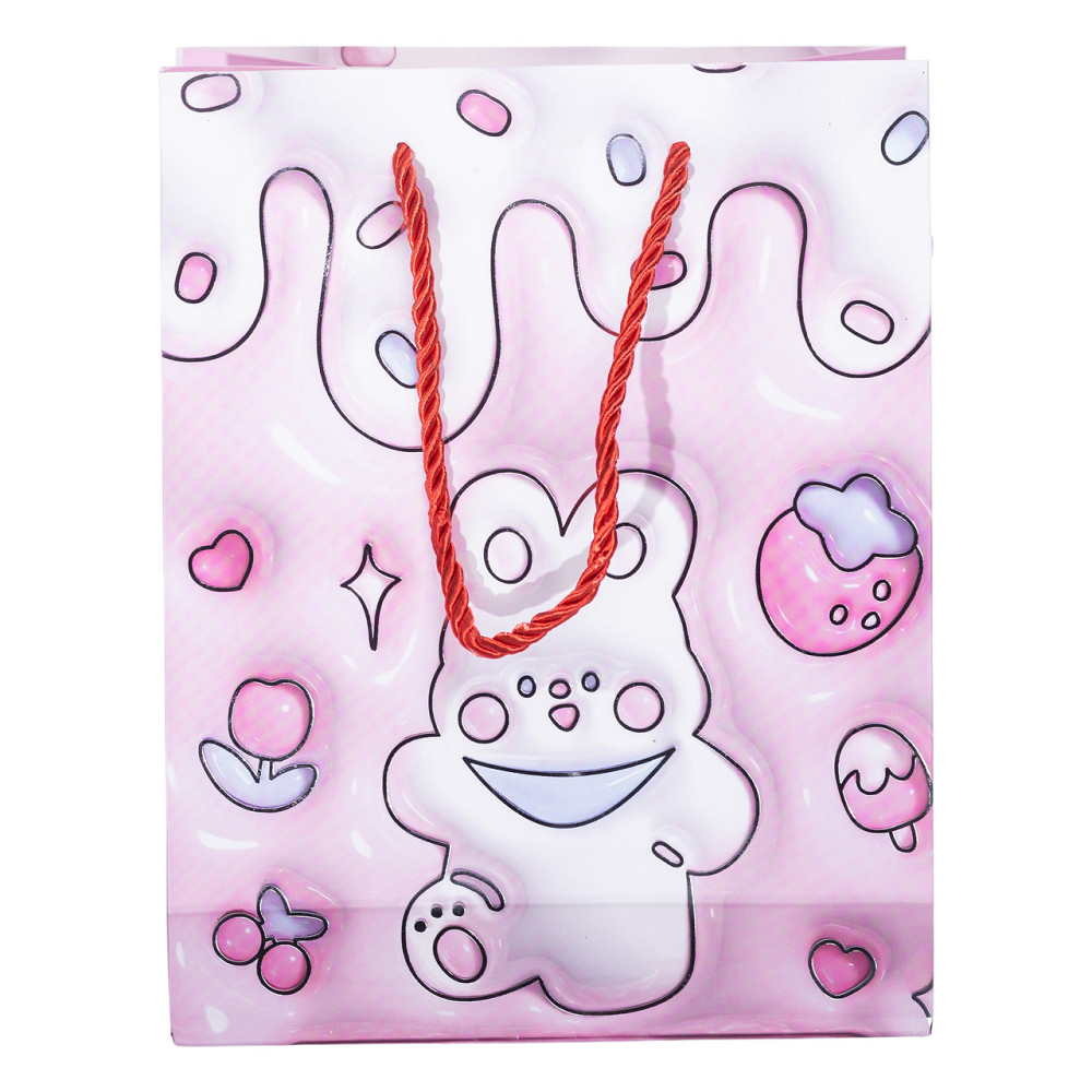 Набір подарункових пакетів з паперу 12 (шт.) картонні гарні пакети для подарунків 18×10×22.5 (см) HP-10359-20 Коломия - фото 8