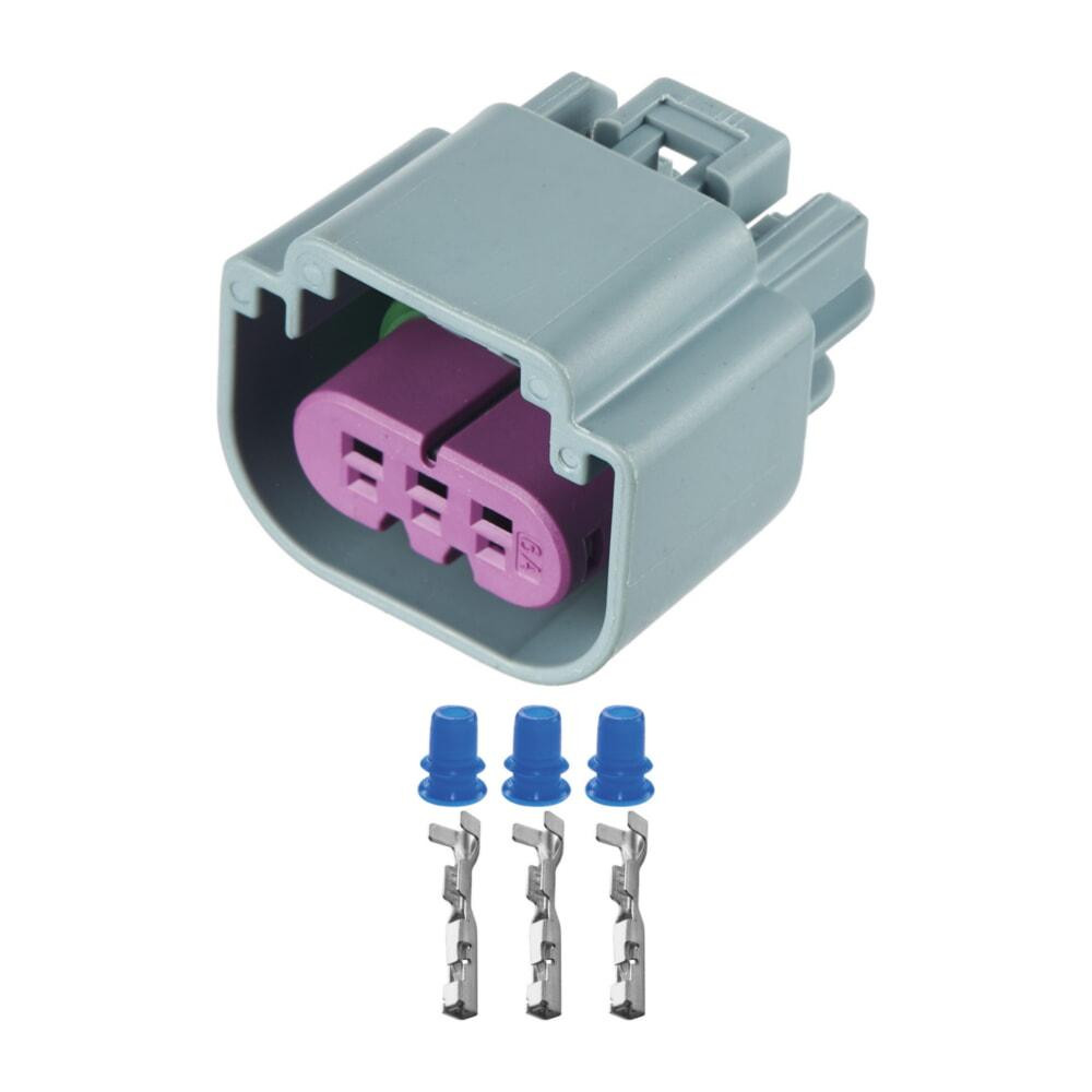 Разъем коннектор 3-кон., Дат, Топлива, Автолампа Н13, 13511996, APTIV (Delphi) Америка, Buick, Cadillac, Chevrolet, Daewoo, GMC Киев - изображение 1