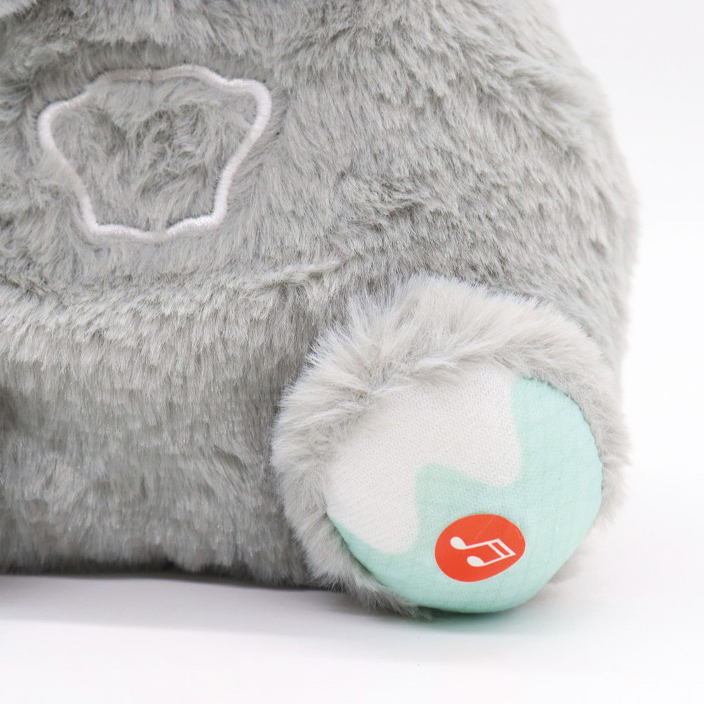 Мягкая игрушка-ночник Дышащая выдра 30см, от батареек / Игрушка выдра для сна / Ночник с белым шумом Киев - изображение 7