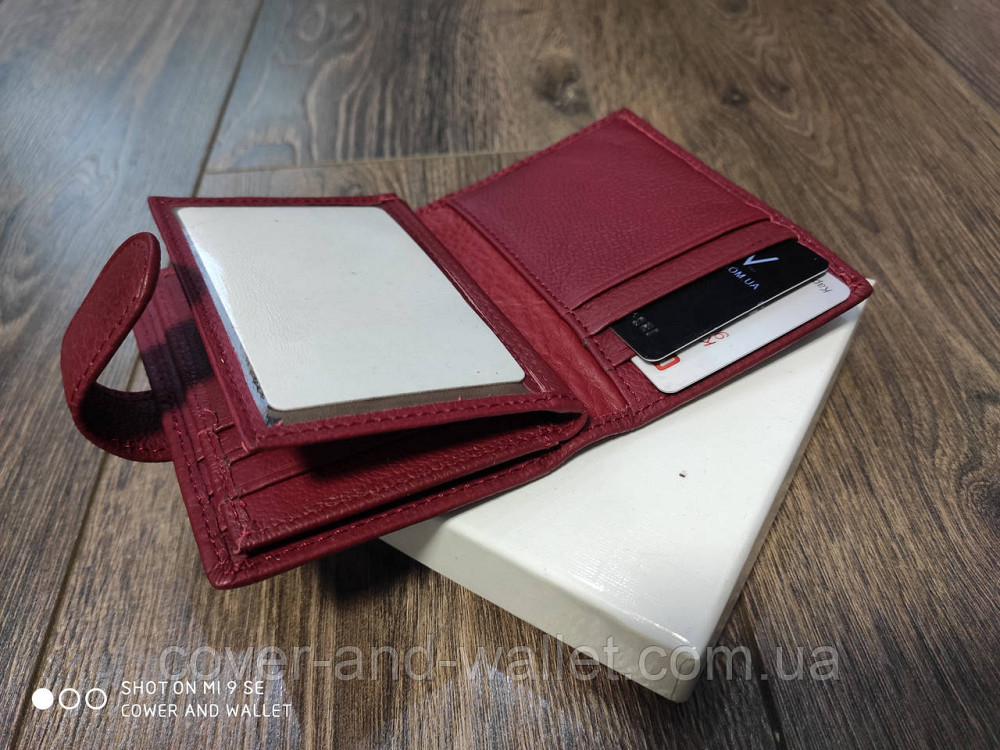 Жіночий шкіряний картхолдер для авто документів та ID карти Київ - фото 2