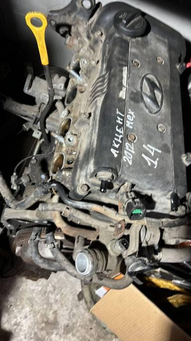 Двигун Хюндай акцент 1.4 бен 60 пробігу 11-19 р Київ - фото 2