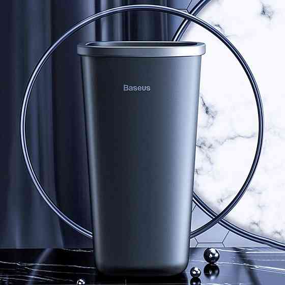 Автомобільний сміттєвий контейнер Baseus Dust-free Vehicle-mounted Trash Can（TrashBag 3 roll / 90）Black CRLJT-A01 Одеса