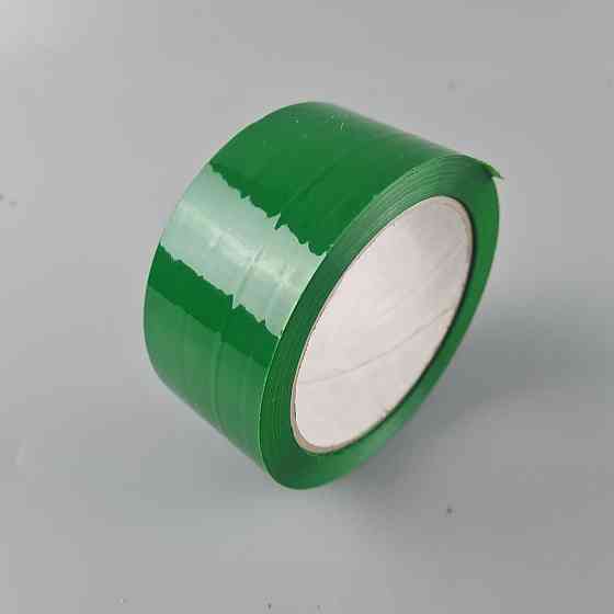 Упаковочный скотч Зелёный 38мк 45мм 80метров  