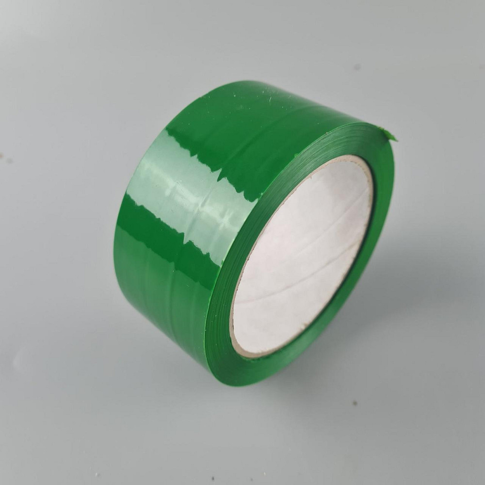 Упаковочный скотч Зелёный 38мк 45мм 80метров  