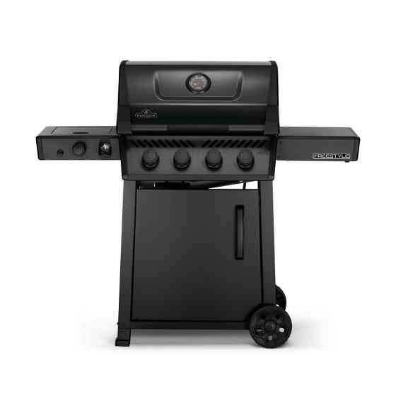 Газовый гриль Freestyle 425 с боковой горелкой SIZZLE ZONE и дверцей, черный мат F425DSIBPK-RU-PHM Код: 010721 Ровно