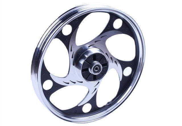 Диск задний литой 17*1,6 (барабанный тормоз, усиленный) 3,75kg на мопед Актив Мукачево - изображение 1