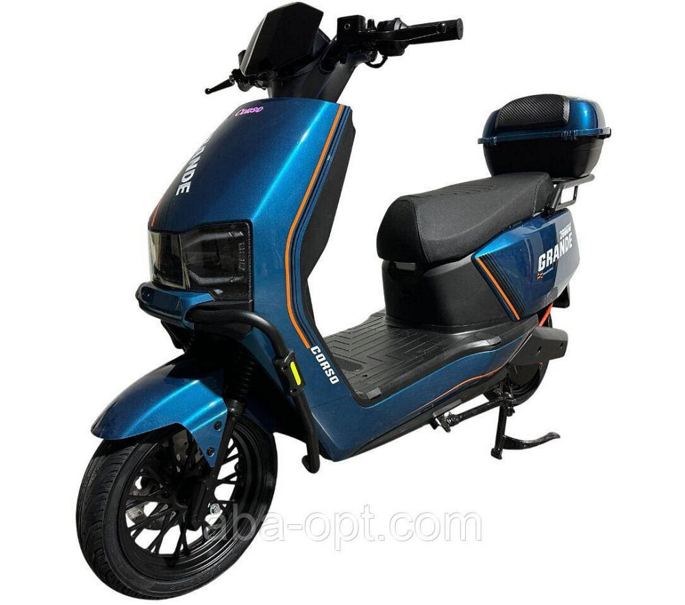 Електричний скутер CORSO GR 2000W-72вт-35А/ч GraFen шини 12"-12" купить в интернет магазине Одеса - фото 7