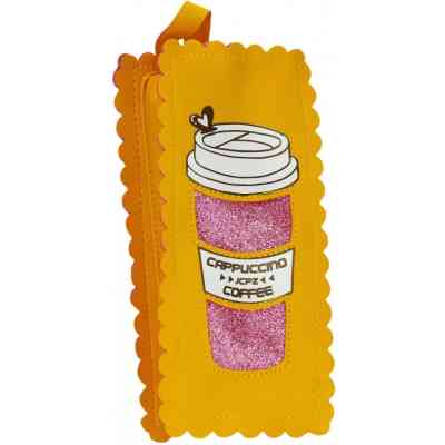 Пенал Cool For School 1 відділення Жовтий (J-2609-yellow) Вінниця