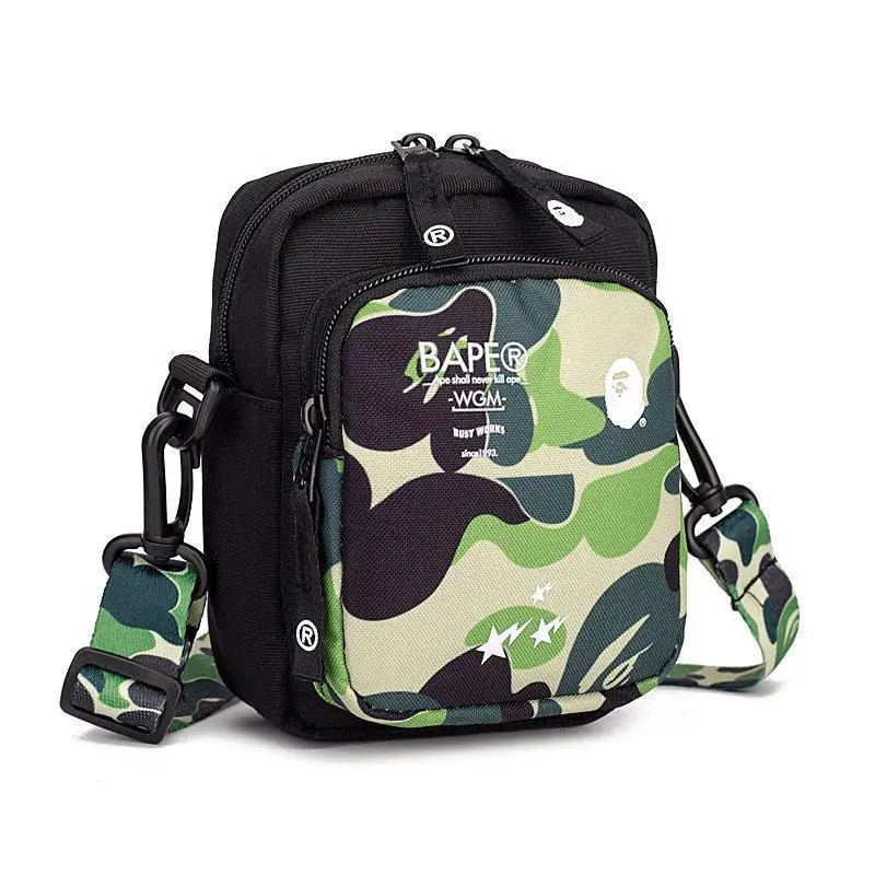 Сумка через плече Bape 17×12,5×5 зелений Запоріжжя - фото 3