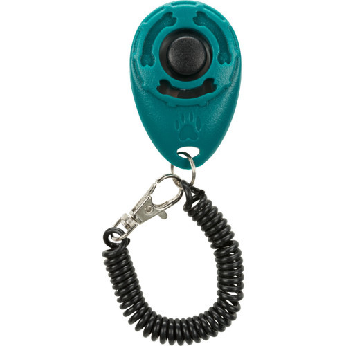 Клікер Trixie для собак з карабіном і спіральним тросом Київ - фото 4