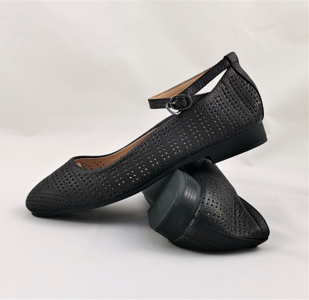 . Жіночі Балетки Чорні Мокасини Туфлі (розміри: 36,39) — 80-7 Дніпро - фото 7