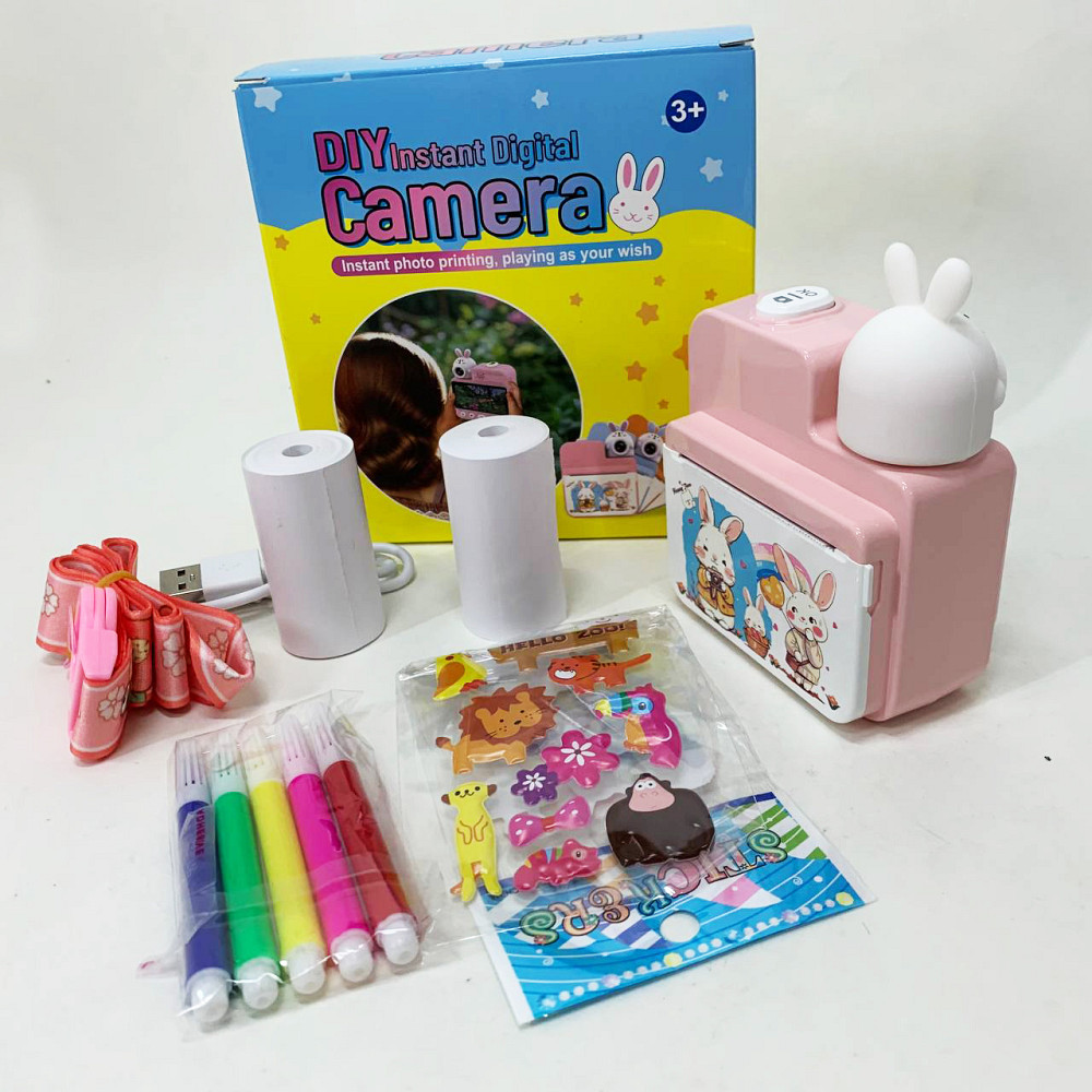 Фотоаппарат в виде животного для детей, Фотоаппарат для детей настоящий от3 лет WL-61 Львов - изображение 5