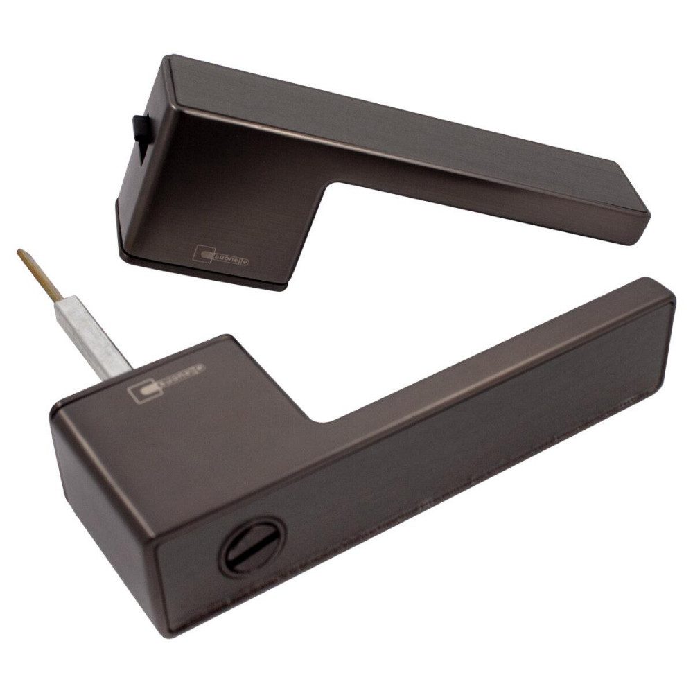 Дверная ручка Buonelle Doppio B-NO черный матовый (без замка) Киев - изображение 2