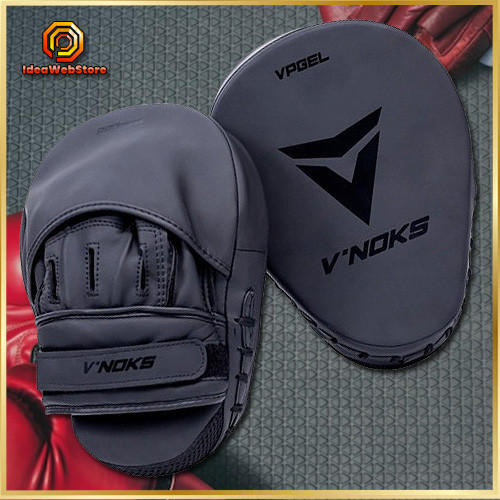 Лапы боксерские V`Noks Ultima Black Винокс Черные Тренировочные лапы для бокса MMA кикбоксинга пара Киев - изображение 1