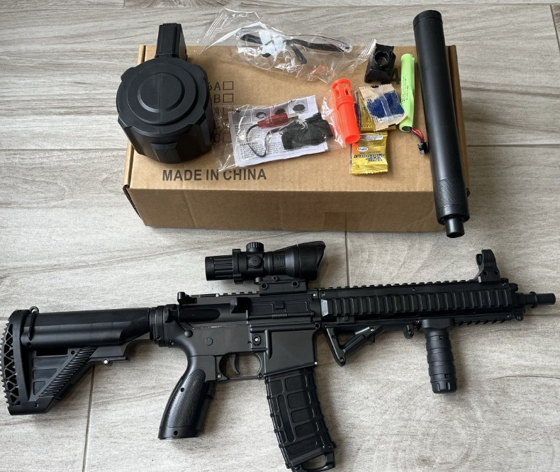 Автомат на орбизах М4А1, гель бластер на орбизах , детский автомат. Харків - фото 5