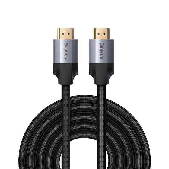 HDMI кабель Baseus CAKSX-E0G з підтримкою FullHD/4K video resolution (Чорний, 5м) Николаев