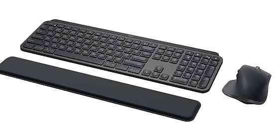 Комплект бездротовий (клавіатура, миша) Logitech MX Keys Combo for Business Graphite US (920-010933) Чорний Харьков