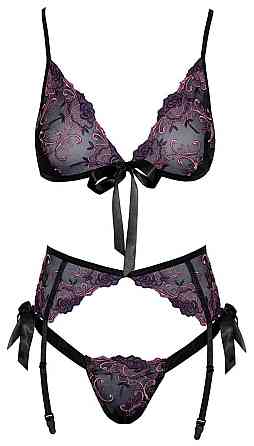 Комплект белья Bra Embroidery S/M Sex Aura Киев
