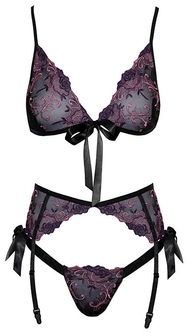 Комплект белья Bra Embroidery S/M Sex Aura Киев - изображение 3