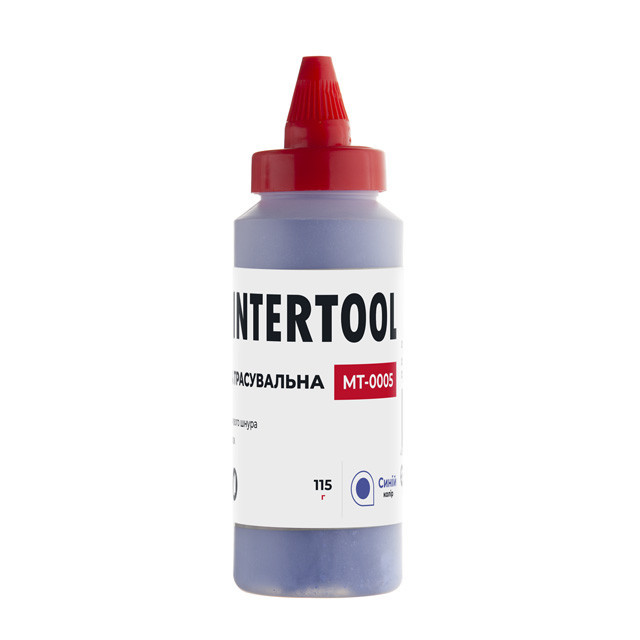 Крейда трасувальна, 115 г, синя INTERTOOL MT-0005 Київ - фото 1