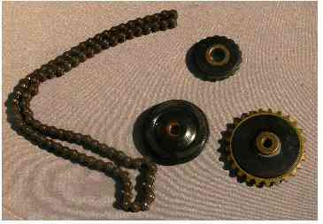 Натягувач ланцюга ГРМ Delta (3 ролики, ланцюг 84L) VDK-2 Київ