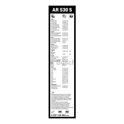 Щітка склоочисника Bosch 3 397 118 903 Вінниця - фото 5