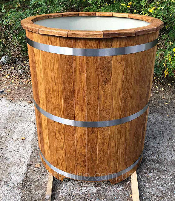 Кругла купіль із поліпропеленовою вставкою діаметром 100 Київ - фото 7