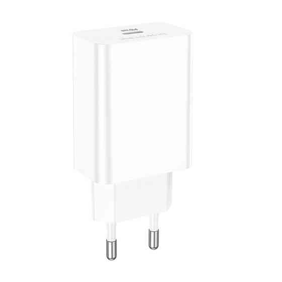 Мережевий зарядний пристрій BOROFONE BA21A Pro Long journey single port PD20W charger White Одеса