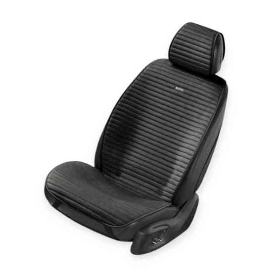 Накидки сидіння barcelona (передні) смуга чорні Мукачево