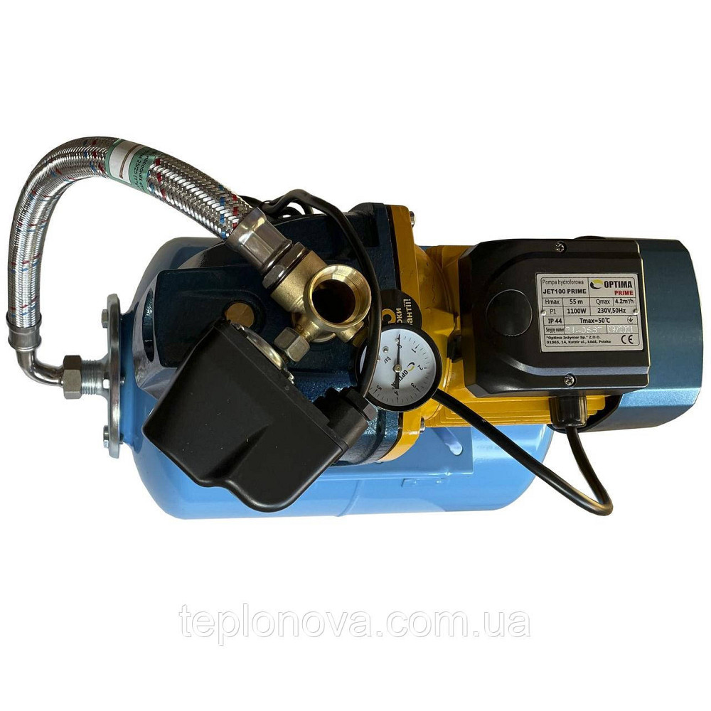 Насосная станция Optima JET100 PRIME-24  1,1кВт на ГРЕБЁНКЕ Черновцы - изображение 3