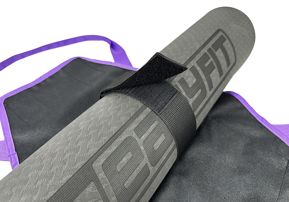 Сумка-переноска EasyFit для йога-килимка Фіолетова Коломия - фото 5