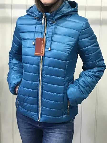 Женская короткая демисезонная курточка.  Куртка весна-осень 42-58р. Киев - изображение 4