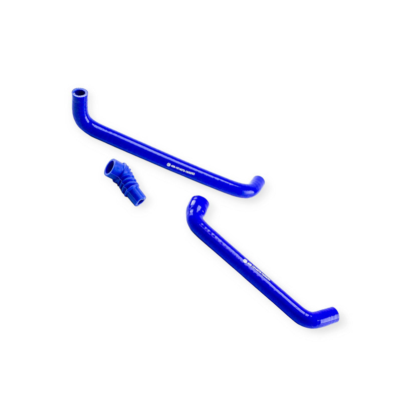 Патрубок 405 двигатель (рхх) к-т 3шт силикон сапуна Мукачево - изображение 1