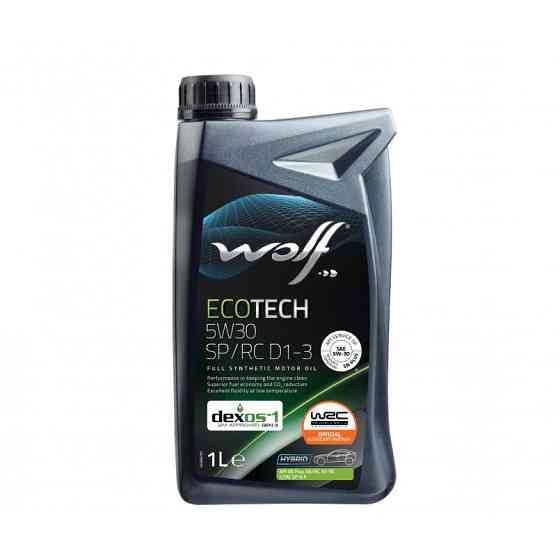 Моторное масло Wolf Ecotech D1-3 5W-30 1л Львов