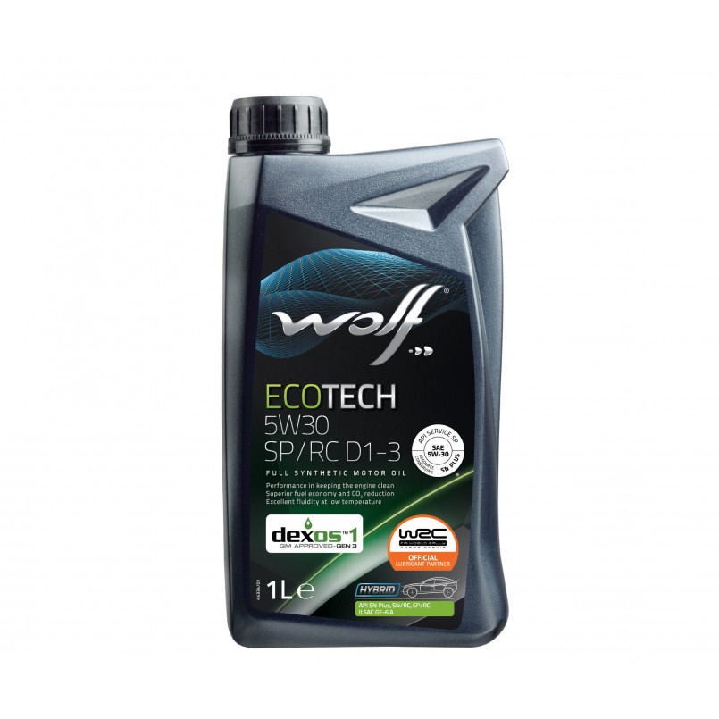 Моторное масло Wolf Ecotech D1-3 5W-30 1л Львов - изображение 1