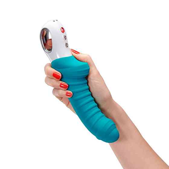 Вибратор для точки G Fun Factory TIGER petrol, ребристый, подходит для анальной стимуляции Sex Aura Киев