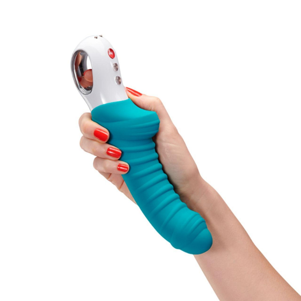 Вибратор для точки G Fun Factory TIGER petrol, ребристый, подходит для анальной стимуляции Sex Aura Киев - изображение 6