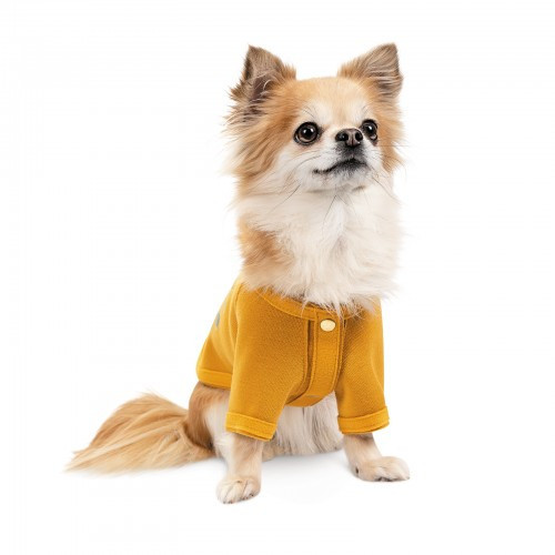 Кардиган Pet Fashion Denis для собак розмір XS жовтий Вінниця - фото 3