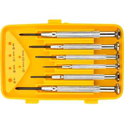 Набор отверток Topex прецизионных, 6 шт.. (39D559) Винница