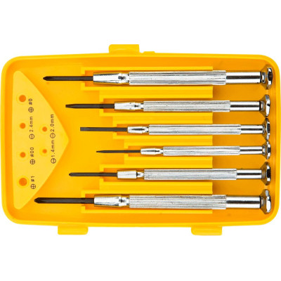 Набор отверток Topex прецизионных, 6 шт.. (39D559) Винница - изображение 1