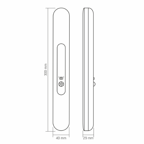 LED Світильник акумуляторний з датчиком руху VL-NL013W-SR Videx Житомир - фото 3