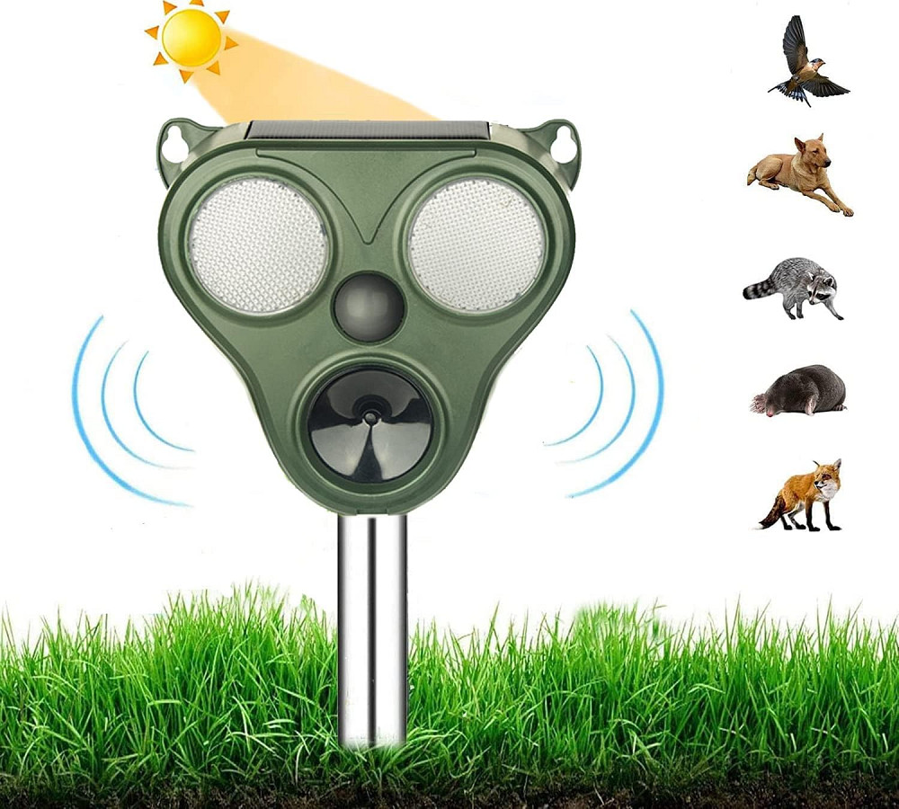 Ультразвуковий відлякувач з сонячною панеллю 22411 Луцк - изображение 1