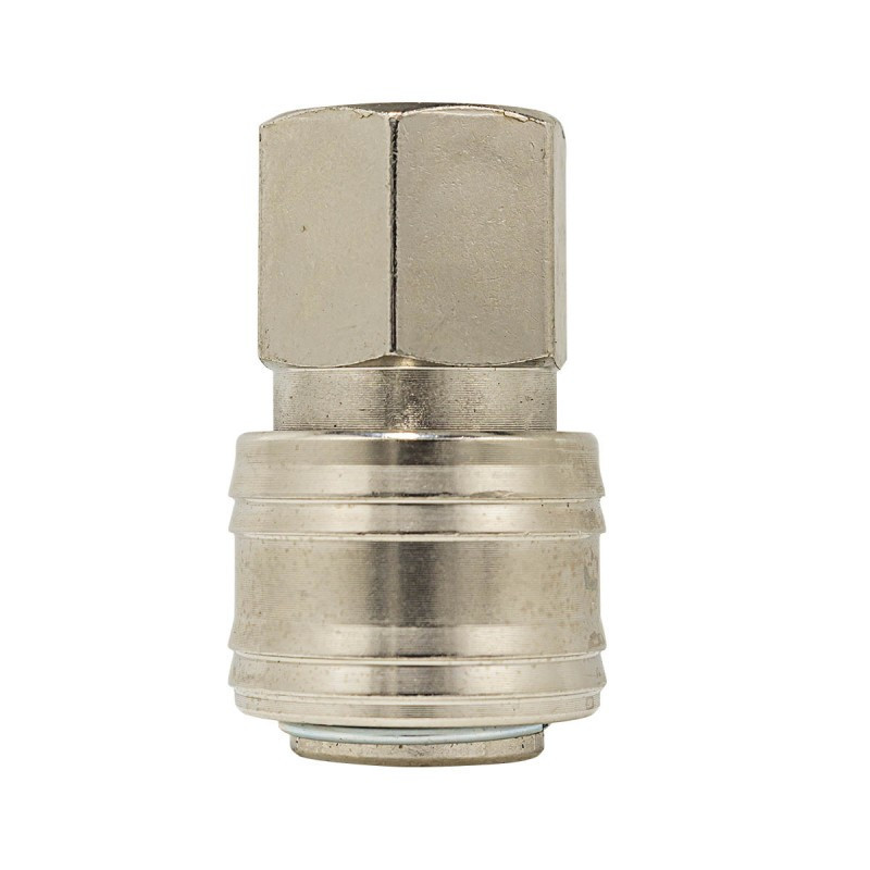 Быстросъмное соединение пневматическое с клапаном, внутренняя резьба 1/4