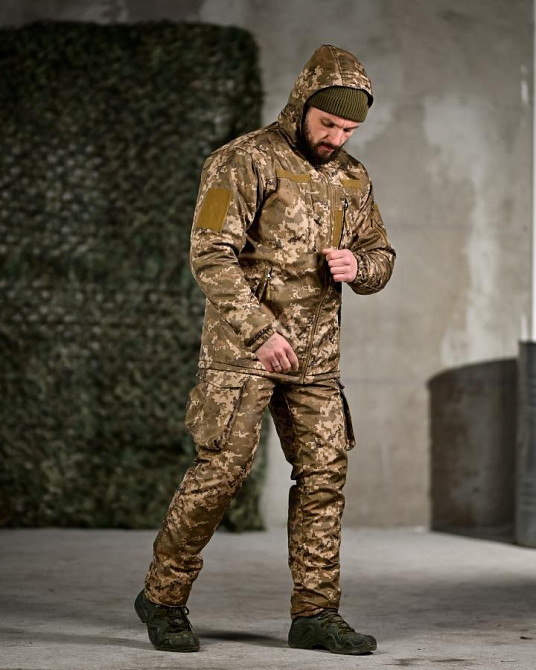 Зимний тактический костюм NORTHERN пиксель ТР6585 Одесса - изображение 3